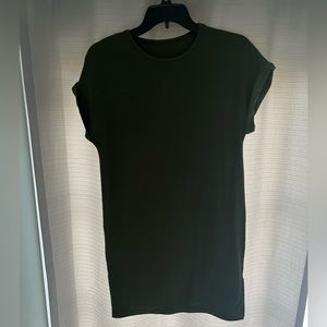 Forest Green T-Shirt Dress
